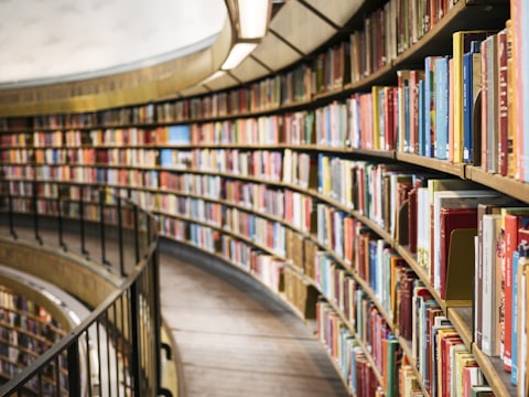 Rows of books on library shelves, illustrating the culture brief